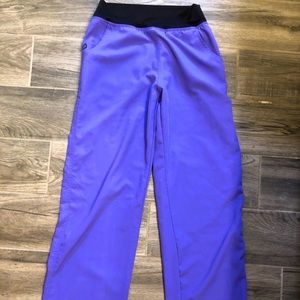 Purple wonderwink scrub bottoms